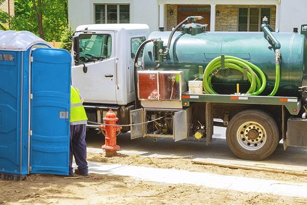 Porta Potty Rental of Newhall workers